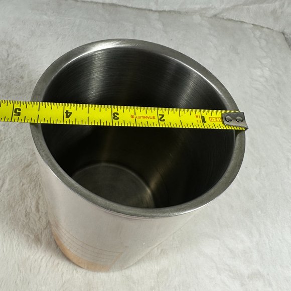 SOCIETY6 Wine Chiller in Peach Ripples - Picture 7 of 7